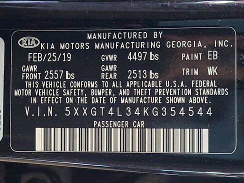 Used 2019 Kia Optima LX w/ LX 17" Wheel Package FWD image 33