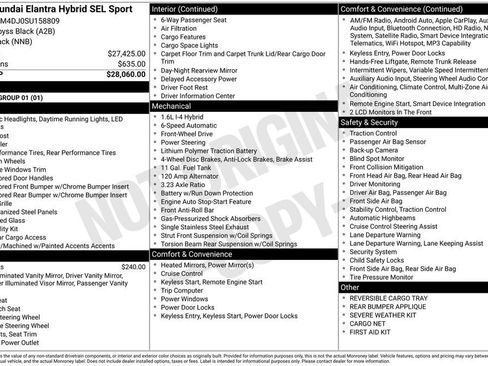 New 2025 Hyundai Elantra SEL image 26