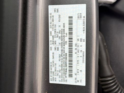 Certified 2024 Ford F150 Tremor w/ Bed Utility Package image 28