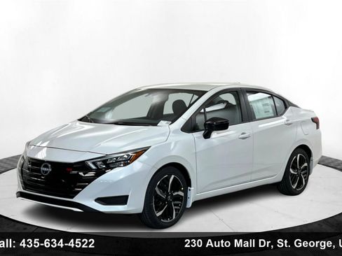 New 2025 Nissan Versa SR w/ Trunk Package image 1
