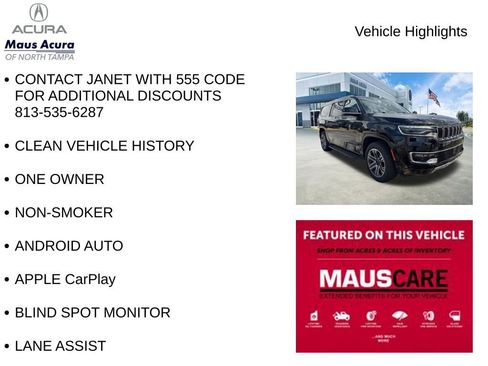 Used 2023 Jeep Wagoneer L Series II AWD/4WD image 8