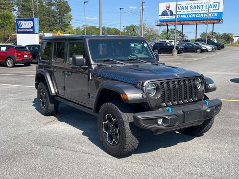 Used 2021 Jeep Wrangler Unlimited Rubicon 4xe w/ Cold Weather Group image 3