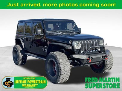 Used 2018 Jeep Wrangler Unlimited Sahara w/ Uconnect 4C Nav & Sound Group