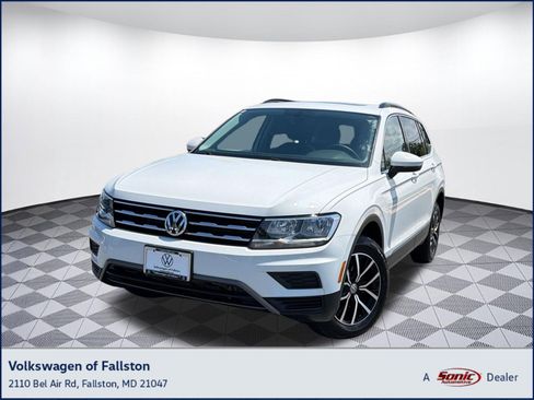 Used 2021 Volkswagen Tiguan SE w/ Panoramic Sunroof Package AWD/4WD image 1