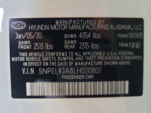 Used 2020 Hyundai Sonata SEL FWD image 33