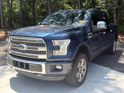 Used 2015 Ford F150 Platinum w/ Equipment Group 701A Luxury AWD/4WD image 1