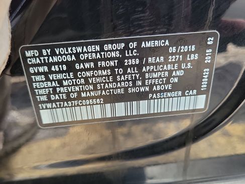 Used 2015 Volkswagen Passat 1.8T Limited Edition FWD image 30