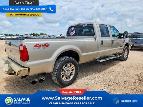 Used 2009 Ford F250 4x4 Crew Cab Super Duty image 4