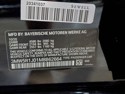 Used 2021 BMW 330i Sedan w/ Convenience Package RWD image 43