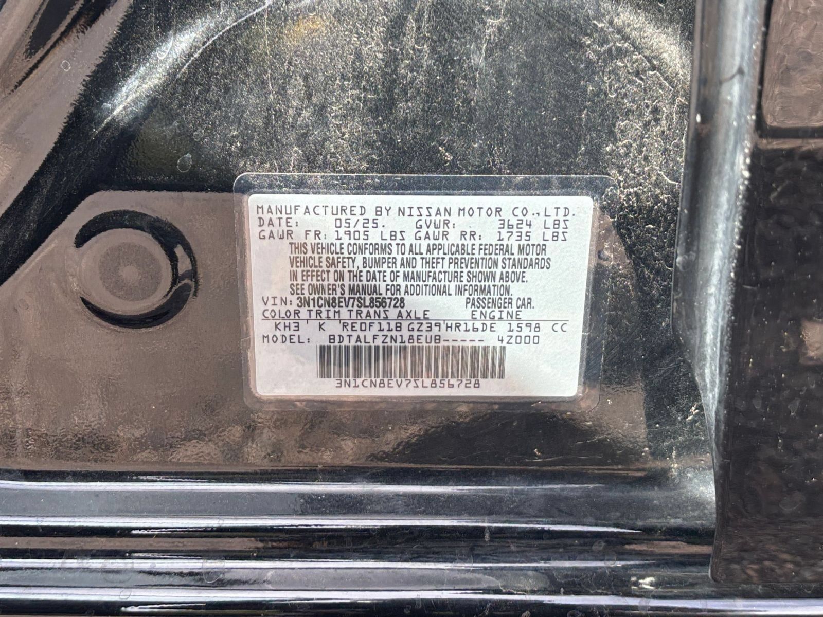 Used 2025 Nissan Versa SV FWD image 25