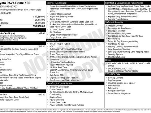 Used 2024 Toyota RAV4 XSE w/ Weather Package AWD/4WD image 33