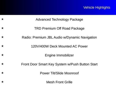 Used 2023 Toyota Tacoma TRD Off-Road w/ TRD Premium Off Road Package AWD/4WD image 16