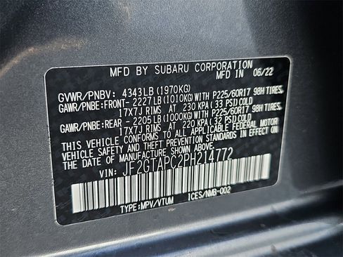 Used 2023 Subaru Crosstrek 2.0i Premium image 37