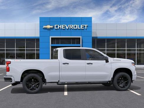 New 2026 Chevrolet Silverado 1500 Custom w/ Turbomax Blackout Package AWD/4WD image 5