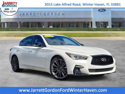 Used 2021 INFINITI Q50 Red Sport 400