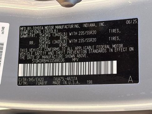 Used 2025 Toyota Highlander XSE AWD/4WD image 36