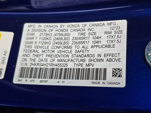 Certified 2024 Honda CR-V LX image 31