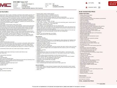 Used 2018 GMC Yukon SLT w/ Open Road Package