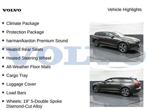 New 2025 Volvo V60 B5 Cross Country Plus w/ Protection Package Premier image 2