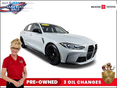 Used 2024 BMW M3 Competition w/ Executive Package AWD/4WD image 1