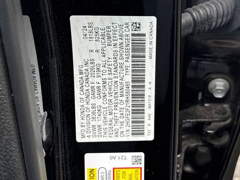 Used 2024 Honda Civic LX image 21