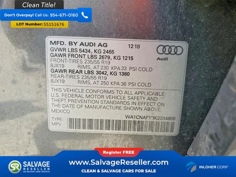 Used 2019 Audi Q5 Prestige w/ Prestige Package AWD/4WD image 17