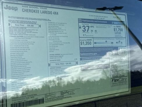 New 2026 Jeep Cherokee Laredo AWD/4WD image 30