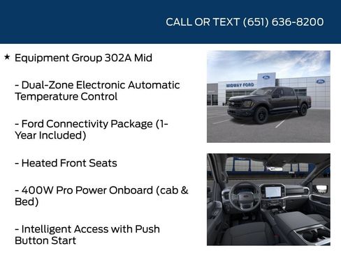 New 2026 Ford F150 XLT w/ Equipment Group 302A MID AWD/4WD image 15