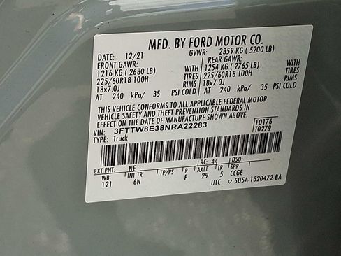 Used 2022 Ford Maverick Lariat w/ Lariat Luxury Package FWD image 26