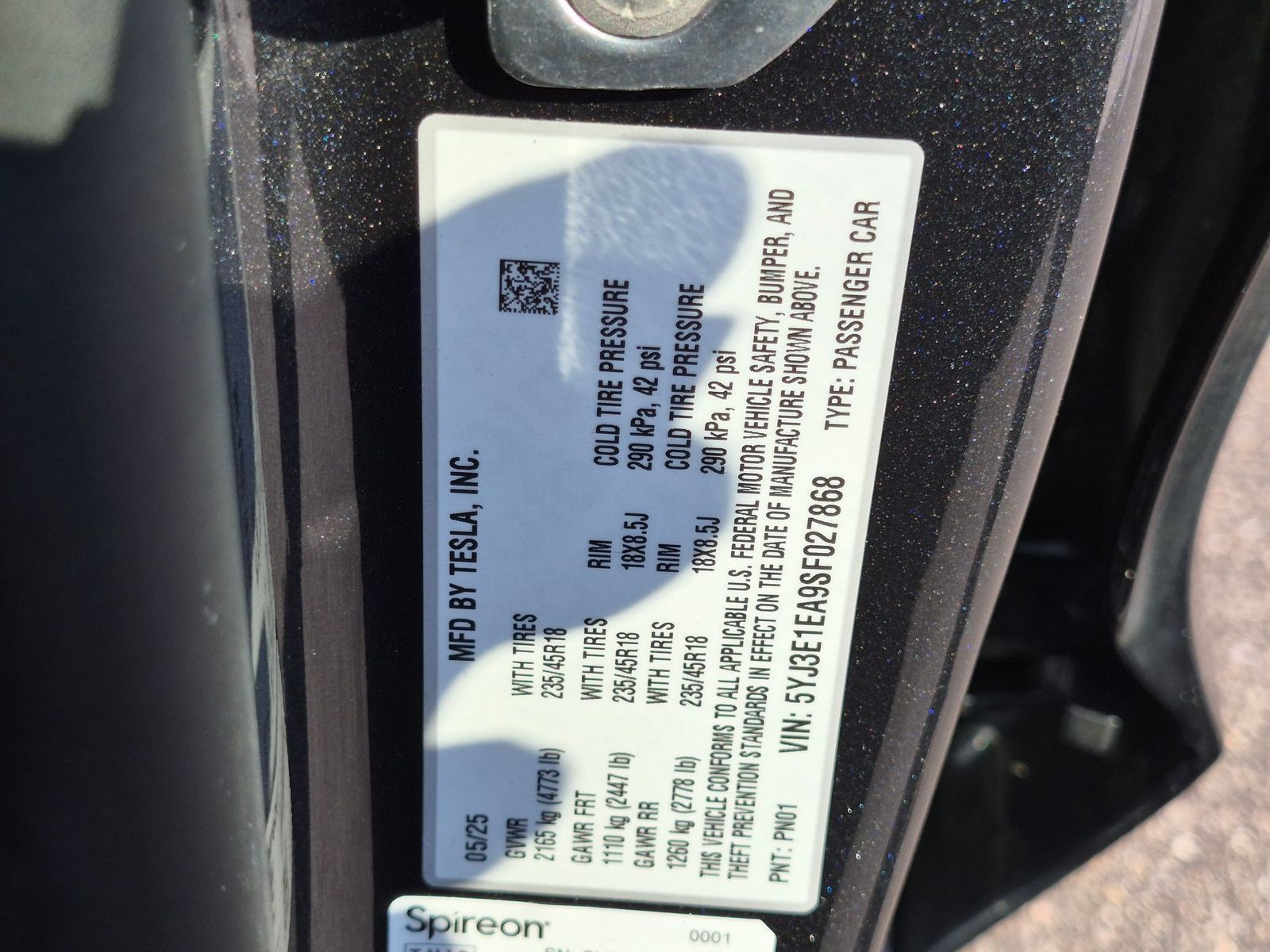 Used 2025 Tesla Model 3 Long Range RWD image 41