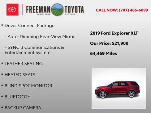 Used 2019 Ford Explorer XLT FWD image 11