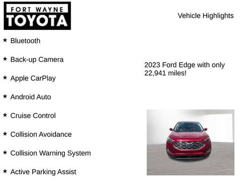 Used 2023 Ford Edge Titanium AWD/4WD image 8