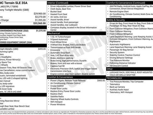 Certified 2023 GMC Terrain SLE w/ Driver Convenience Package FWD image 32