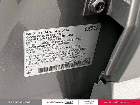Used 2023 Audi Q3 2.0T Premium Plus w/ Premium Plus Package AWD/4WD image 18