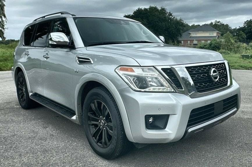Used 2020 Nissan Armada Platinum w/ Captain's Chairs Package RWD image 9