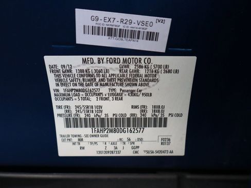 Used 2013 Ford Taurus Police Interceptor AWD image 47