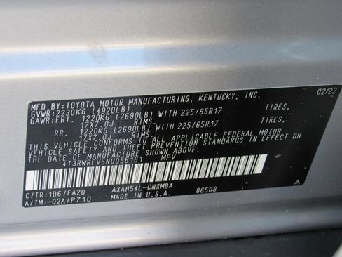 Used 2022 Toyota RAV4 XLE w/ Convenience Package AWD/4WD image 24