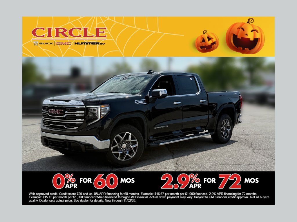 New 2026 GMC Sierra 1500 SLT w/ SLT Premium Plus Package AWD/4WD 360° Tour