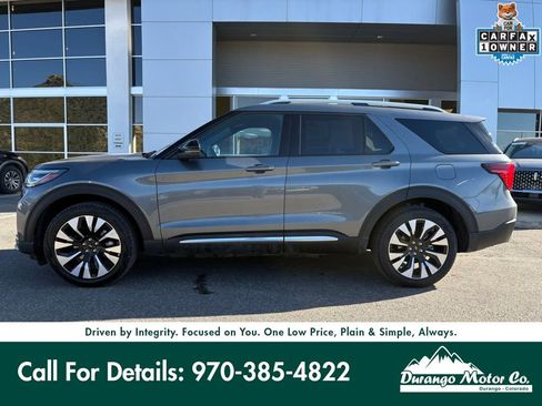 Certified 2025 Ford Explorer Platinum w/ LUX Leather Package image 3