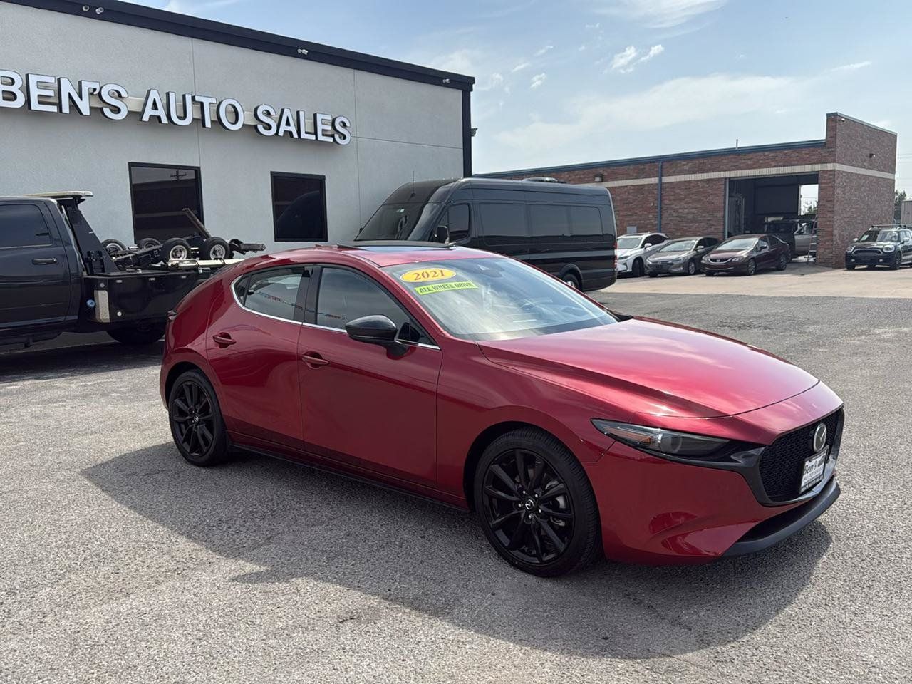 Used 2021 MAZDA MAZDA3 AWD 2.5 Turbo Hatchback image 4
