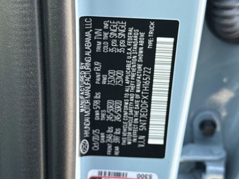 New 2026 Hyundai Santa Cruz Limited image 19