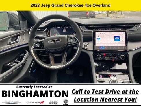 New 2023 Jeep Grand Cherokee Overland w/ Luxury Tech Group IV AWD/4WD image 19