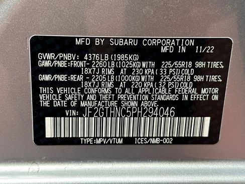 Used 2023 Subaru Crosstrek 2.5i Limited AWD/4WD image 38