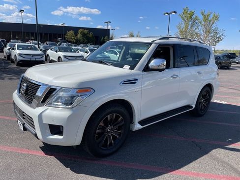 Used 2020 Nissan Armada Platinum w/ Interior Lighting Package AWD/4WD image 1