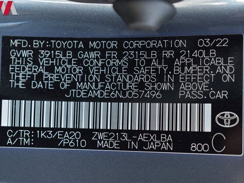 Used 2022 Toyota Corolla LE w/ Premium Interior Package FWD image 31