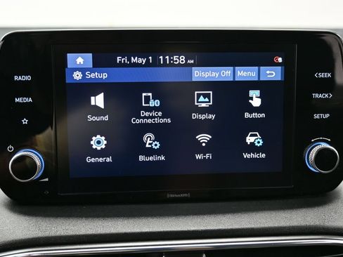 Used 2021 Hyundai Santa Fe Blue w/ Cargo Package AWD/4WD image 23
