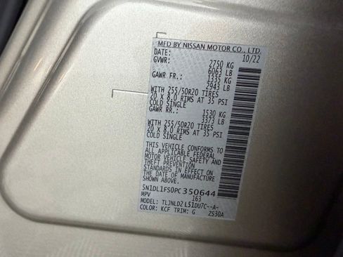 Used 2023 INFINITI QX60 Luxe w/ Cargo Package image 37