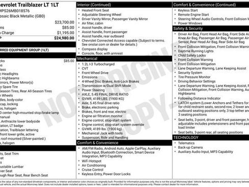 Certified 2021 Chevrolet TrailBlazer LT FWD image 6