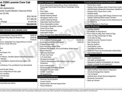 Used 2021 RAM 2500 Laramie image 4