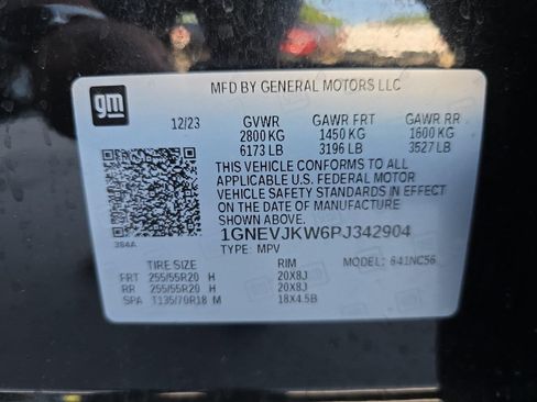 Certified 2023 Chevrolet Traverse RS w/ LPO, Floor Liner Package AWD/4WD image 39